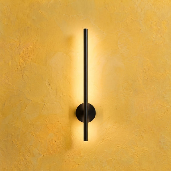 Cordless rechargeable LED wall light for bedroom