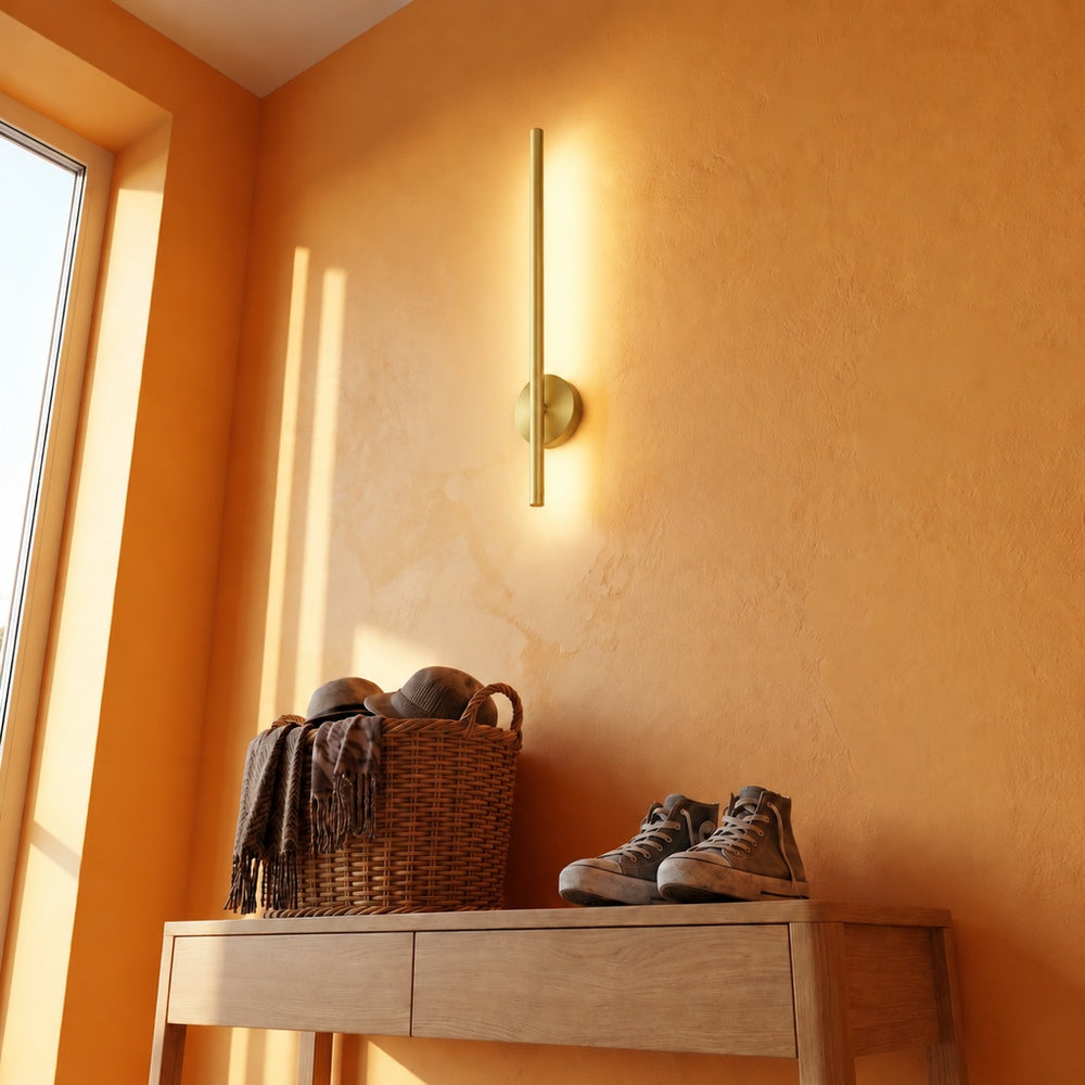 Applique murale chambre sans fil rechargeable, LED - sansfil or50 07b vue d en bas #or-50-cm
