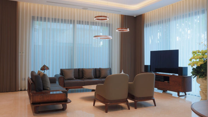 Living room pendant light: the rules for successful lighting