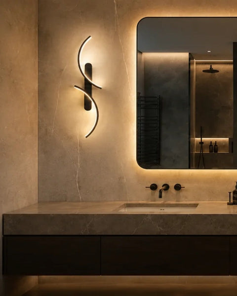 Metal & designer wall lights