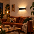 Applique murale LED barre 40 cm, lumière haut et bas #noir