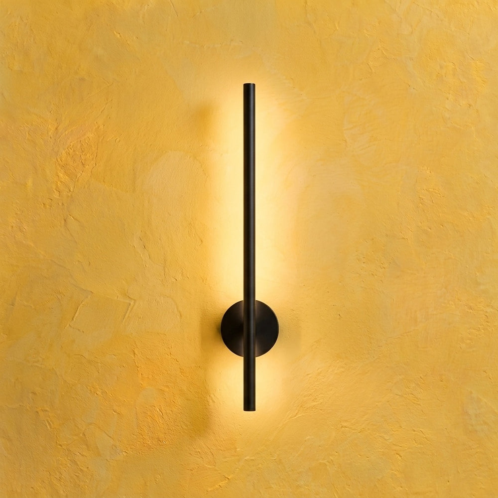 Applique murale chambre sans fil rechargeable, LED - sansfil n80 01 photo principale #noir-80-cm