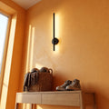 Applique murale chambre sans fil rechargeable, LED - sansfil n80 07b vue d en bas #noir-80-cm