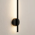 Applique murale chambre sans fil rechargeable, LED - sansfil n80 12 gros plan #noir-80-cm