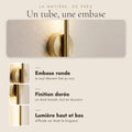 Applique murale chambre sans fil rechargeable, LED - sansfil or50 03c matiere #or-50-cm