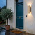 Applique murale intérieur et extérieur, travertin, LED 18 W - sol porte entree pluie